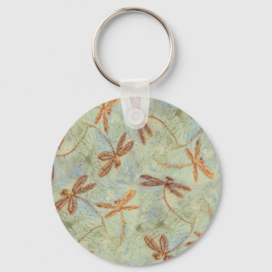 トンボ金ゴールド キーホルダー (正面)