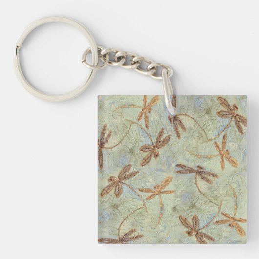 トンボ金ゴールド キーホルダー (正面)