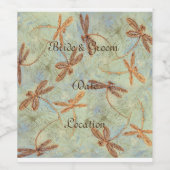 トンボ金ゴールド ワインラベル (シングルラベル)