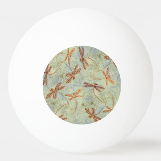 トンボ金ゴールド 卓球ボール (裏面)