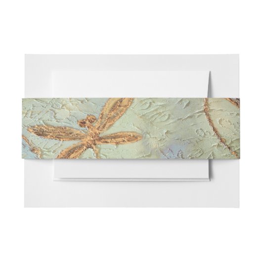 トンボ金ゴールド 招待状ベリーバンド (正面例)