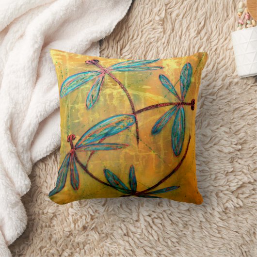 トンボ霞 クッション (ブランケット)