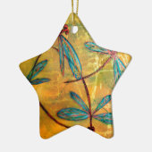 トンボ霞 セラミックオーナメント (左)