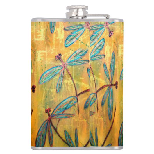 トンボ霞 フラスク (裏面)