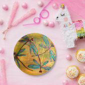 トンボ霞 ペーパープレート (パーティー)