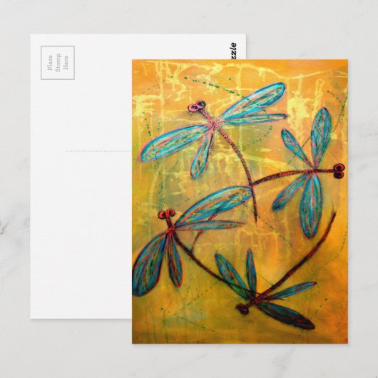 トンボ霞 ポストカード (正面/裏面)