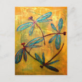 トンボ霞 ポストカード (正面)