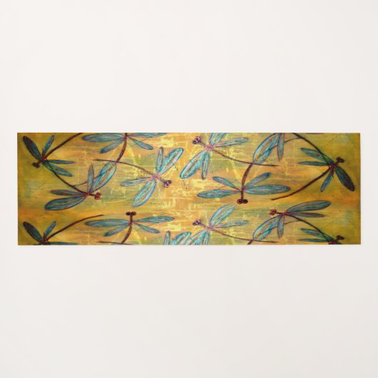 トンボ霞 ヨガマット (裏面(横))