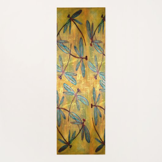 トンボ霞 ヨガマット (裏面)