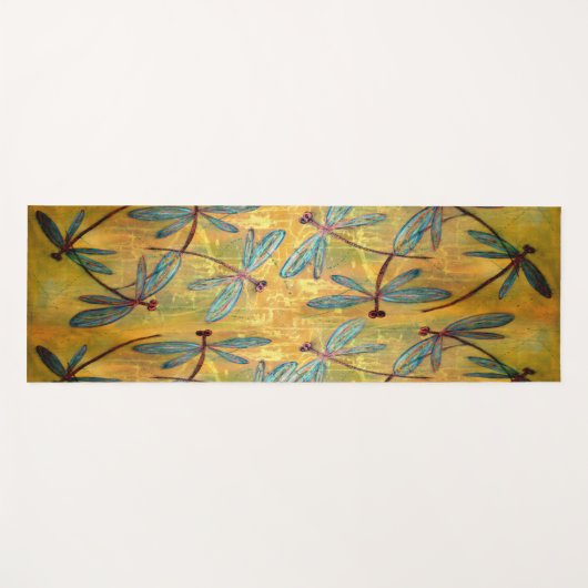 トンボ霞 ヨガマット (正面(横))