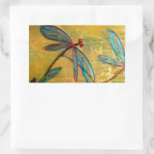 トンボ霞 長方形シール (バッグ)