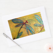 トンボ霞 長方形シール (封筒)