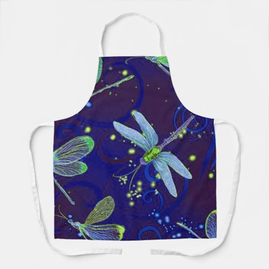 トンボ青 エプロン (正面)