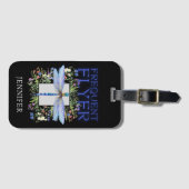 トンボ頻発フライヤーパーソナライズされたラゲッジタグ ラゲッジタグ (正面横)