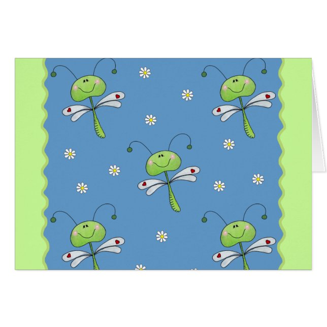 トンボ類とデイジー (正面横)