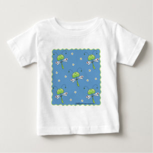 トンボ類とデイジー ベビーTシャツ