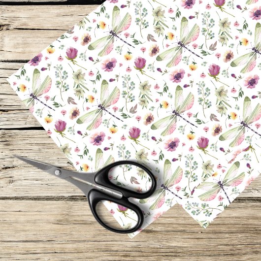 トンボ類と野草 薄葉紙