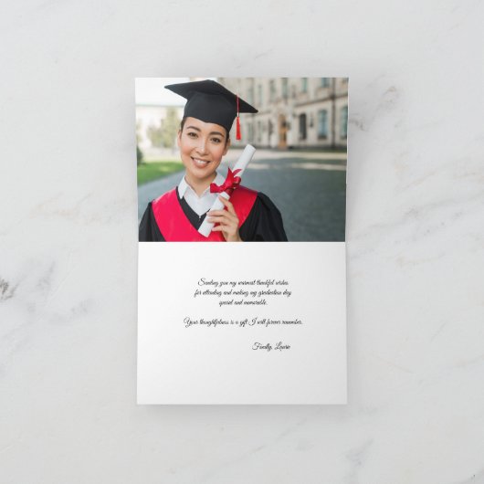 トンボ類のサンキューカード サンキューカード (内部)