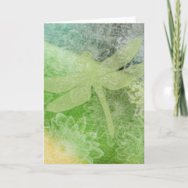 トンボ類のショウジョウバエ |グリーティングカード カード