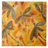 トンボ風の暖かい風 タイル (正面)