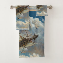 トンボ飛行機 バスタオルセット