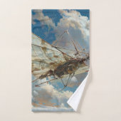 トンボ飛行機 バスタオルセット (ハンドタオル)