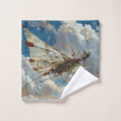 トンボ飛行機 バスタオルセット (ウォッシュタオル)