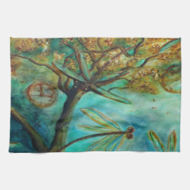 トンボ飛行 キッチンタオル