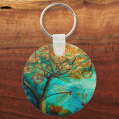 トンボ飛行 キーホルダー (正面)