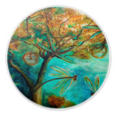 トンボ飛行 セラミックノブ (正面)