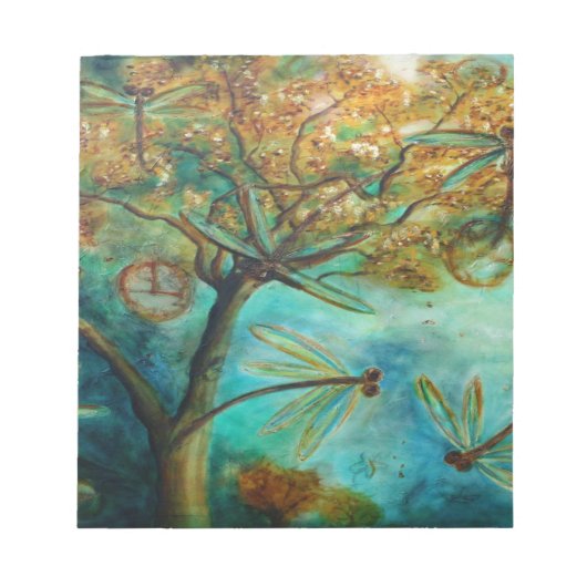 トンボ飛行 ノートパッド (正面)