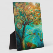 トンボ飛行 フォトプラーク (側面)