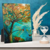 トンボ飛行 フォトプラーク (側面)