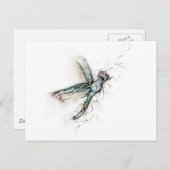 トンボ飛行 ポストカード (正面/裏面)