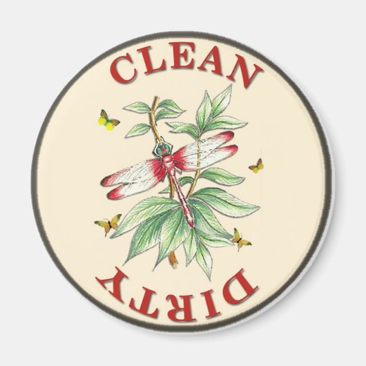 トンボ食洗機磁石 マグネット (正面)