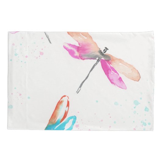 トンボ2 枕カバー (裏面-左)