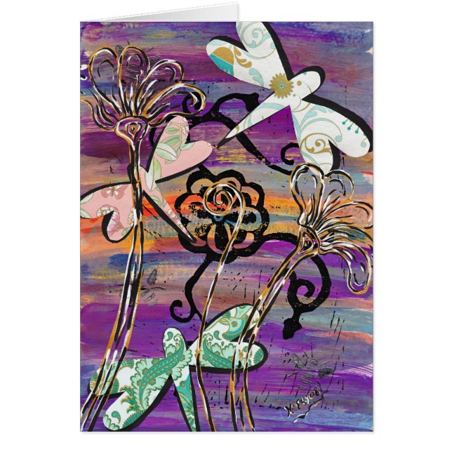 トンボ3のカード (正面)