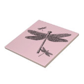 トンボ3頭 タイル (側面)