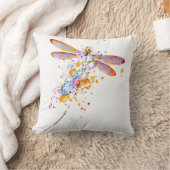 トンボ（ばちゃばちゃ）跳ねる クッション (ブランケット)