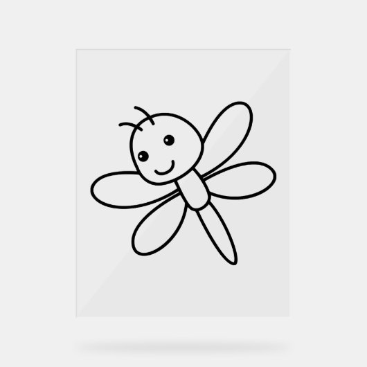 トンボ アクリルサイン (正面)