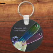 トンボ – カスタマイズ可能なキーチェーン キーホルダー (正面)