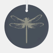 トンボ ガラスオーナメント (裏面)