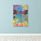 トンボ キャンバスプリント (インサイチュ (ウッドフロア))