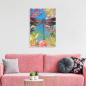 トンボ キャンバスプリント (インサイチュ (リビング))