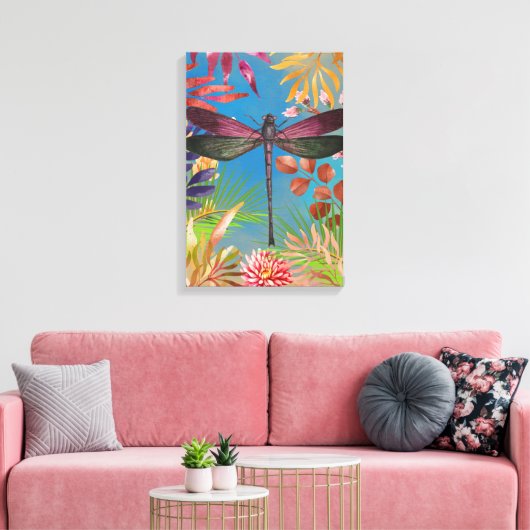 トンボ キャンバスプリント (インサイチュ (リビング))