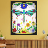 トンボ キャンバスプリント (インサイチュ (リビング))