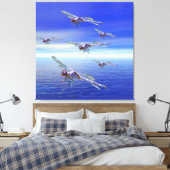 トンボ キャンバスプリント (インサイチュ (寝室))