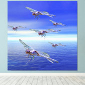 トンボ キャンバスプリント (インサイチュ (ウッドフロア))