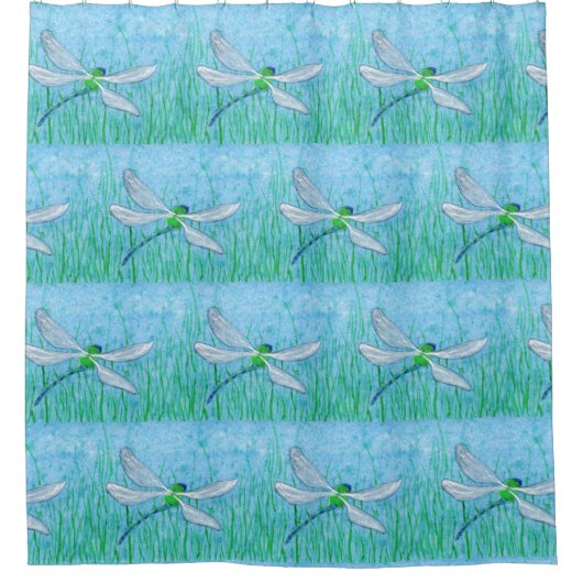 トンボ シャワーカーテン (正面)