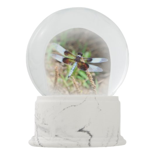 トンボ スノーグローブ (裏面)